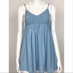 Lulu’s Crochet Top Tunic Blouse